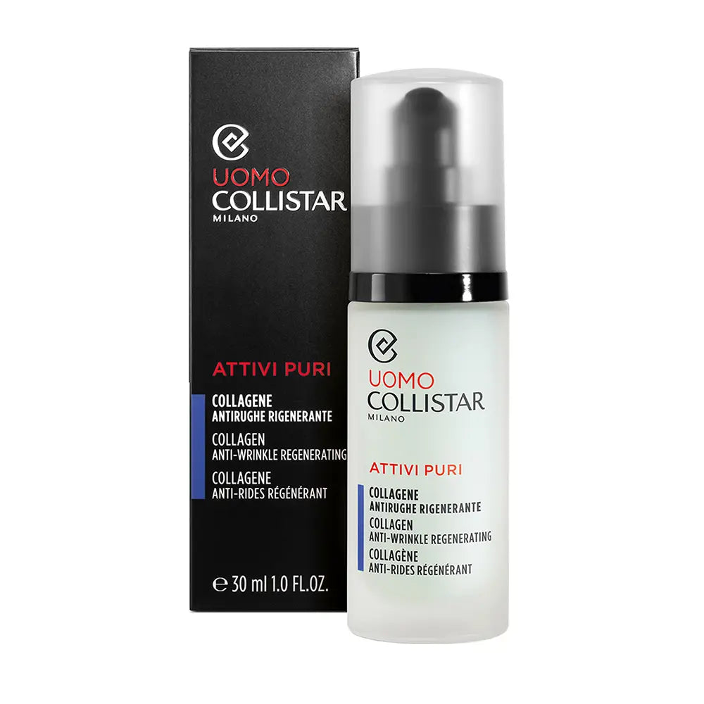 COLLISTAR-UOMO ATTIVI PURI colágeno 30 ml-DrShampoo - Perfumaria e Cosmética