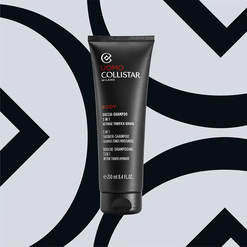 COLLISTAR-UOMO BODY gel de ducha 3 em 1 250 ml.-DrShampoo - Perfumaria e Cosmética