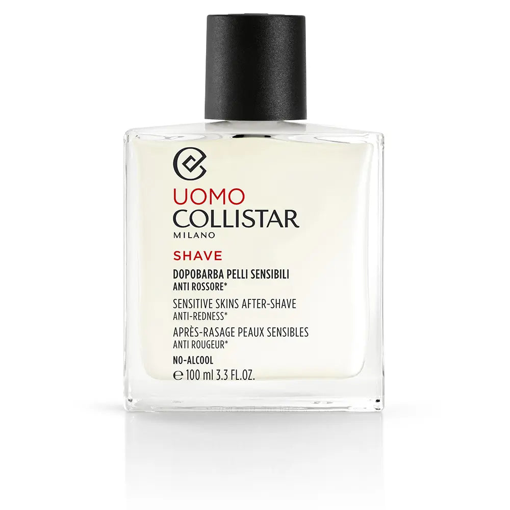 COLLISTAR-UOMO SHAVE aftershave para peles sensíveis anti-vermelhidão 100 ml.-DrShampoo - Perfumaria e Cosmética