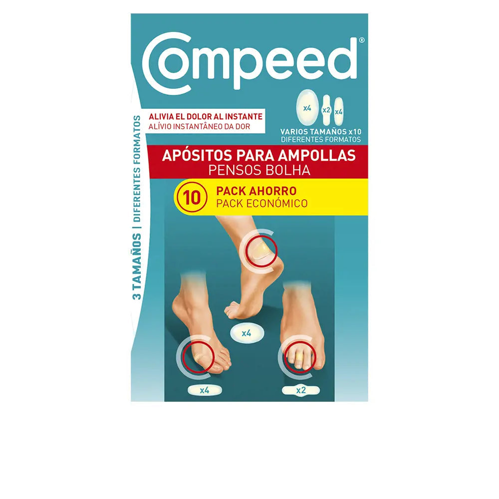 COMPEED-AMPOLAS sortidas 3 tamanhos 5 curativos-DrShampoo - Perfumaria e Cosmética