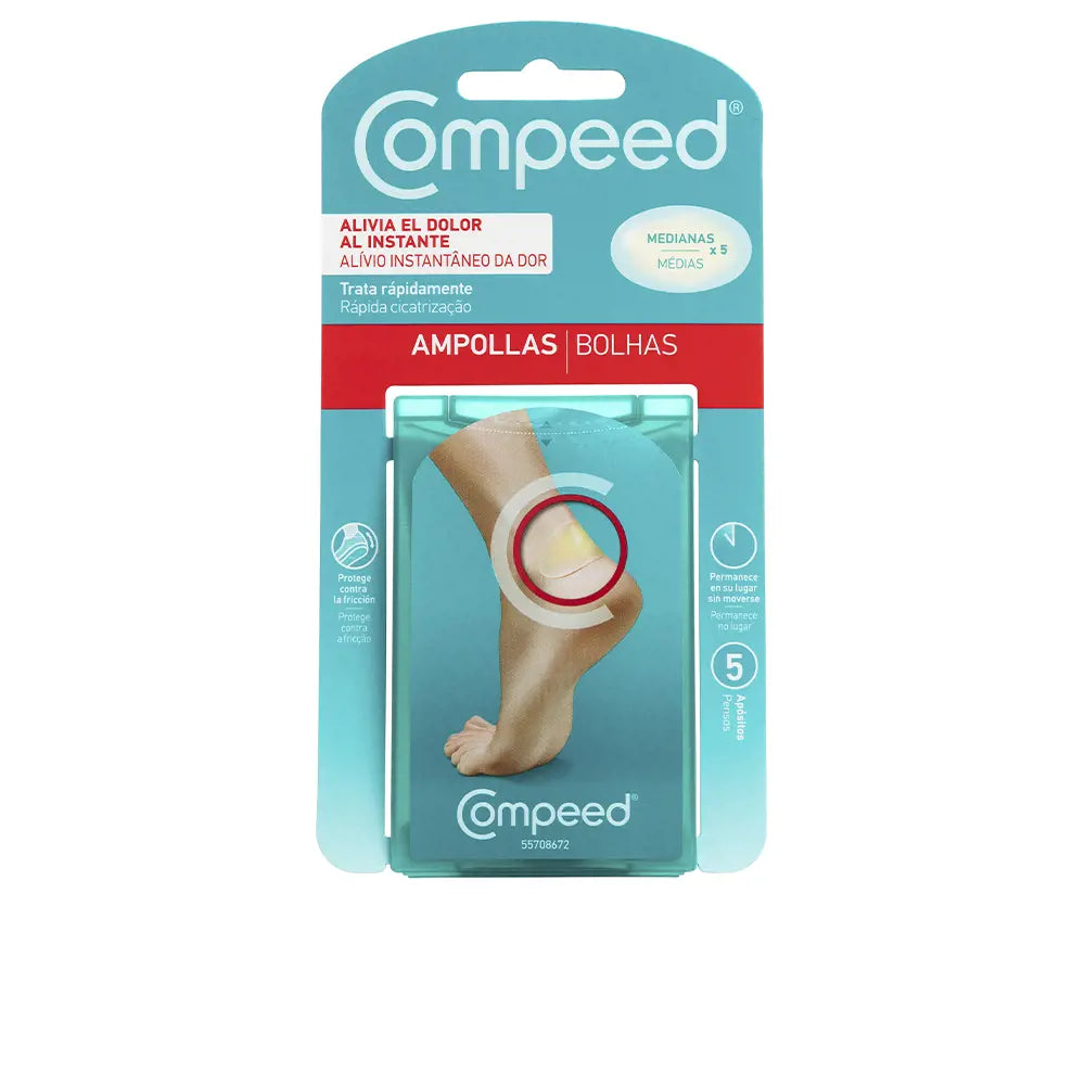 COMPEED-BLISTERS médios 5 curativos-DrShampoo - Perfumaria e Cosmética