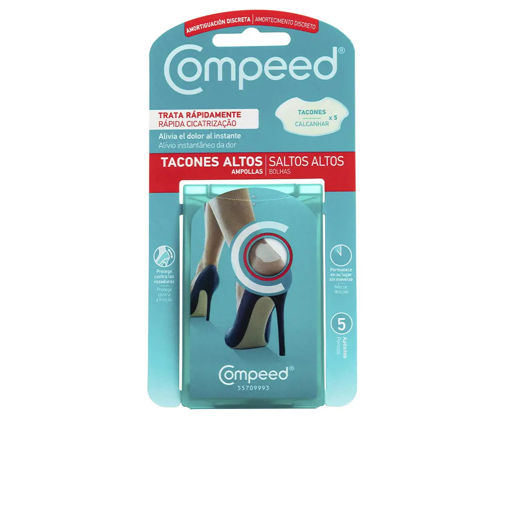 COMPEED-Blisters Heels 5 Unidades-DrShampoo - Perfumaria e Cosmética