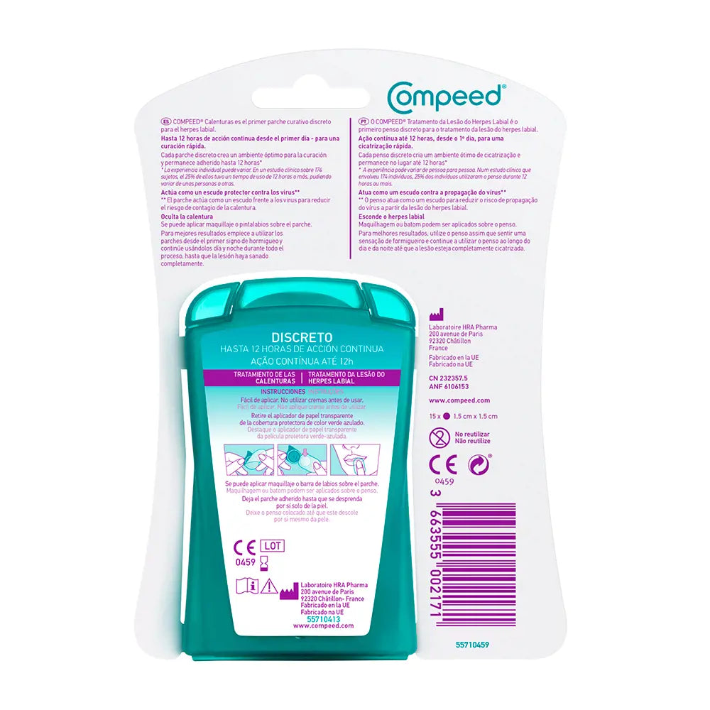 COMPEED-CONTÉM 15 patches invisíveis-DrShampoo - Perfumaria e Cosmética