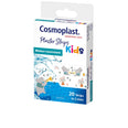 Curativos infantis COSMOPLAST com fecho rápido, 20 unidades.