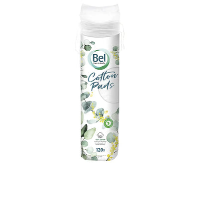 COSMOPLAST-Discos redondos COTTON PADS 100% 120 u-DrShampoo - Perfumaria e Cosmética