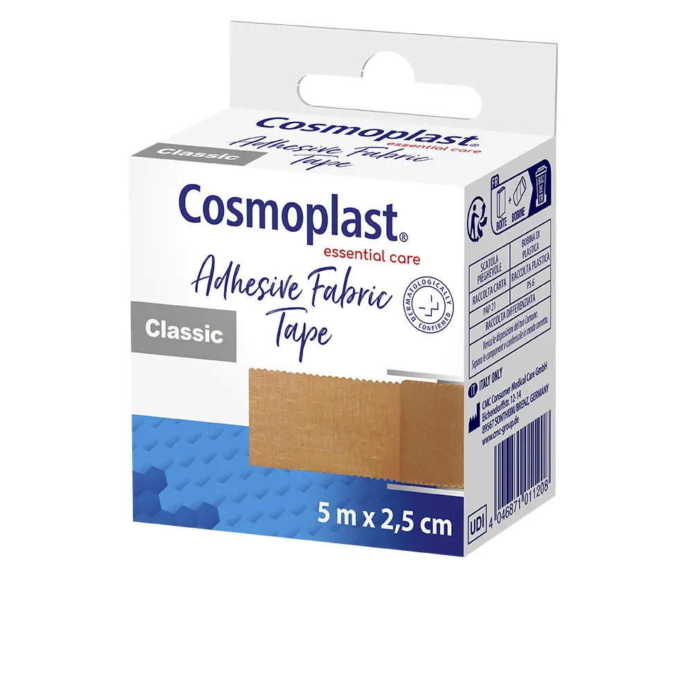COSMOPLAST-ROLO DE FITA ADESIVA TECE UNIVERSAL COSMOPLAST 5 x 2,5 cm-DrShampoo - Perfumaria e Cosmética
