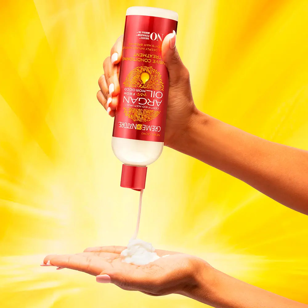 CREME OF NATURE-Condicionador intensivo ÓLEO DE ARGAN 354 ml-DrShampoo - Perfumaria e Cosmética