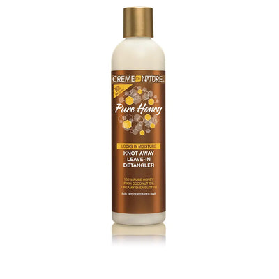 CREME OF NATURE-Creme desembaraçante sem enxágue PURE HONEY 236 ml-DrShampoo - Perfumaria e Cosmética