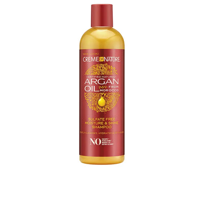 CREME OF NATURE-Shampoo de brilho e hidratação com ÓLEO DE ARGAN 354 ml-DrShampoo - Perfumaria e Cosmética