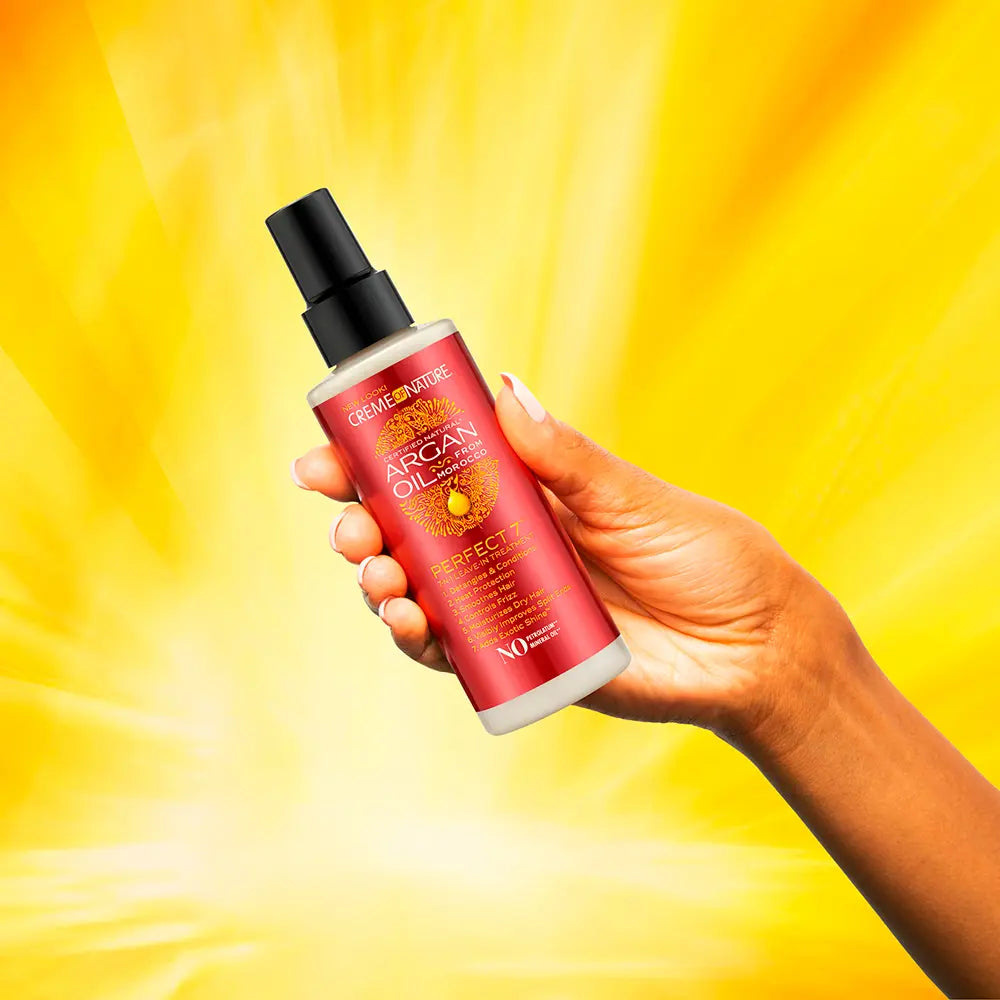 CREME OF NATURE-Tratamento 7 em 1 com ÓLEO DE ARGAN 150 ml-DrShampoo - Perfumaria e Cosmética