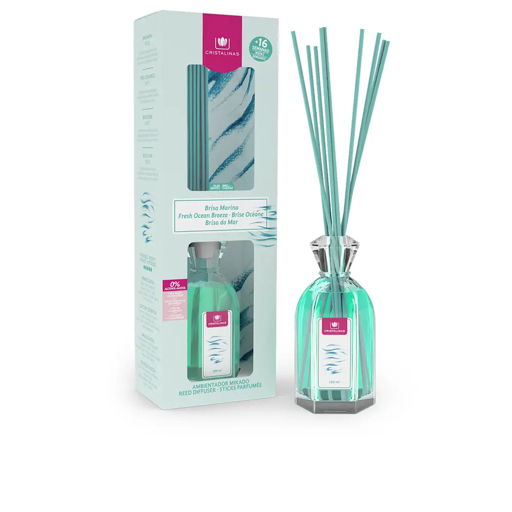 CRISTALINAS-Ambientador MIKADO 0 brisa do mar 180 ml-DrShampoo - Perfumaria e Cosmética