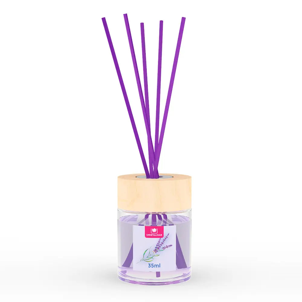 CRISTALINAS-Ambientador MIKADO 0 lavanda 35 ml-DrShampoo - Perfumaria e Cosmética