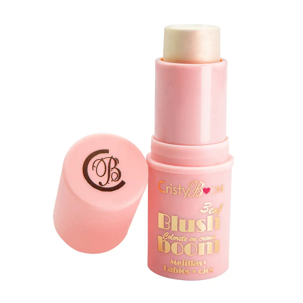 CRISTYBOOM-BLUSH BOOM blush em creme 3 em 1 ouro para o fim de semana 8 gr.-DrShampoo - Perfumaria e Cosmética