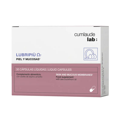 CUMLAUDE LAB-Cápsulas líquidas LUBRIPIU OMEGA 30 unidades-DrShampoo - Perfumaria e Cosmética