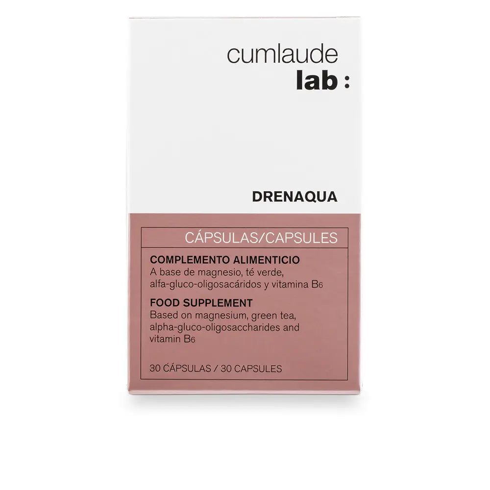 CUMLAUDE LAB-DRENAQUA suplemento alimentar cápsulas 30 unidades-DrShampoo - Perfumaria e Cosmética