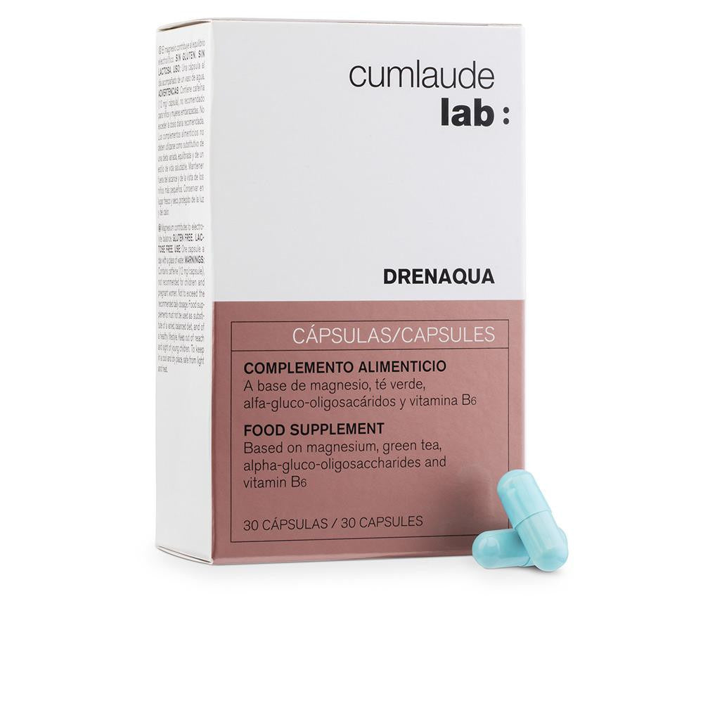 CUMLAUDE LAB-DRENAQUA suplemento alimentar cápsulas 30 unidades-DrShampoo - Perfumaria e Cosmética