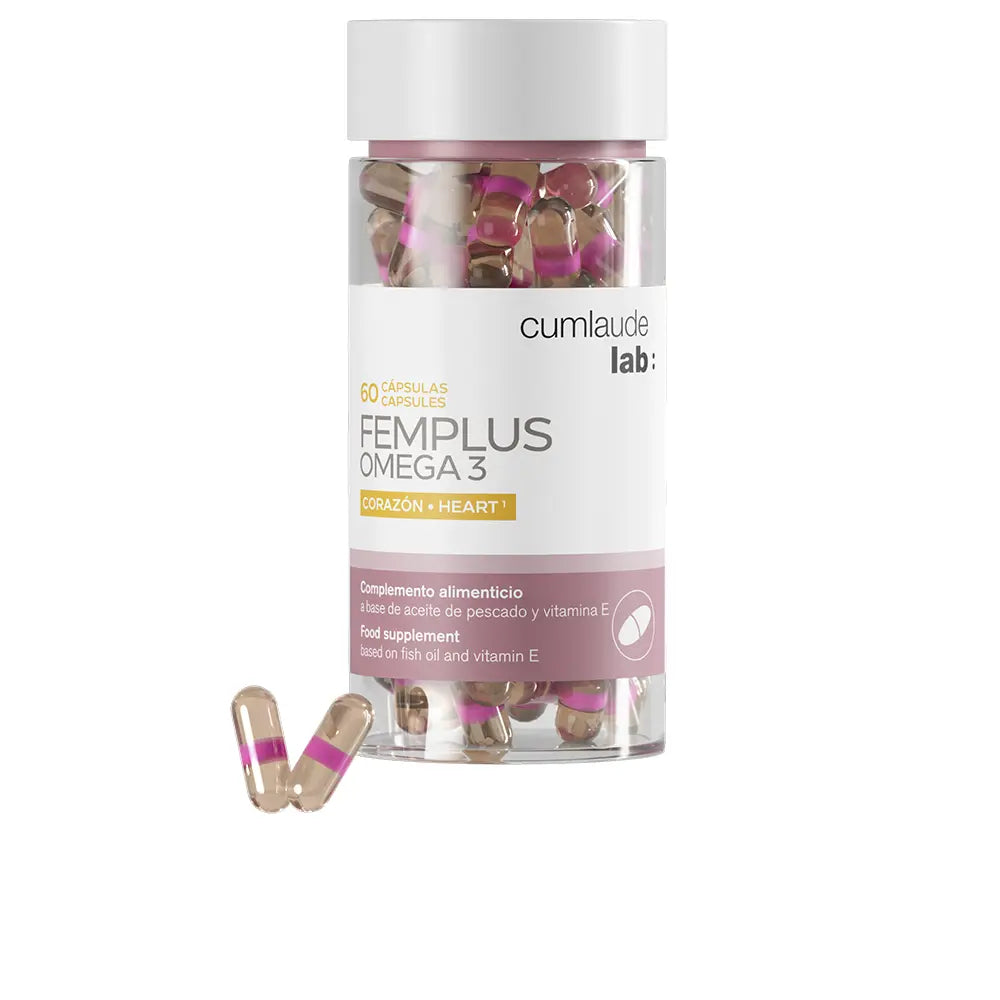CUMLAUDE LAB-FEMPLUS OMEGA 3 comprimidos 60 unidades.-DrShampoo - Perfumaria e Cosmética