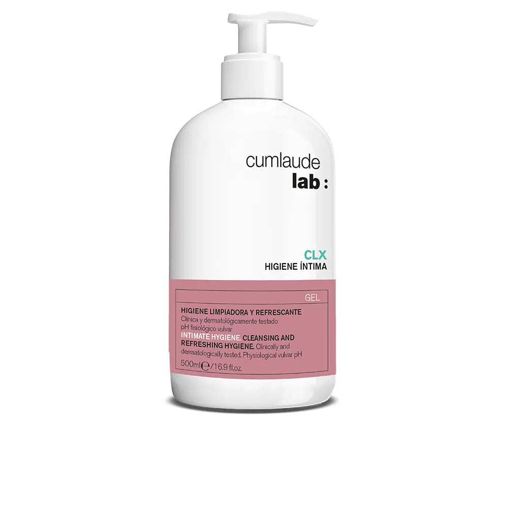 CUMLAUDE LAB-GEL DE LIMPEZA CLX HIGIENE ÍNTIMA com ação sanitizante e protetora 500 ml.-DrShampoo - Perfumaria e Cosmética