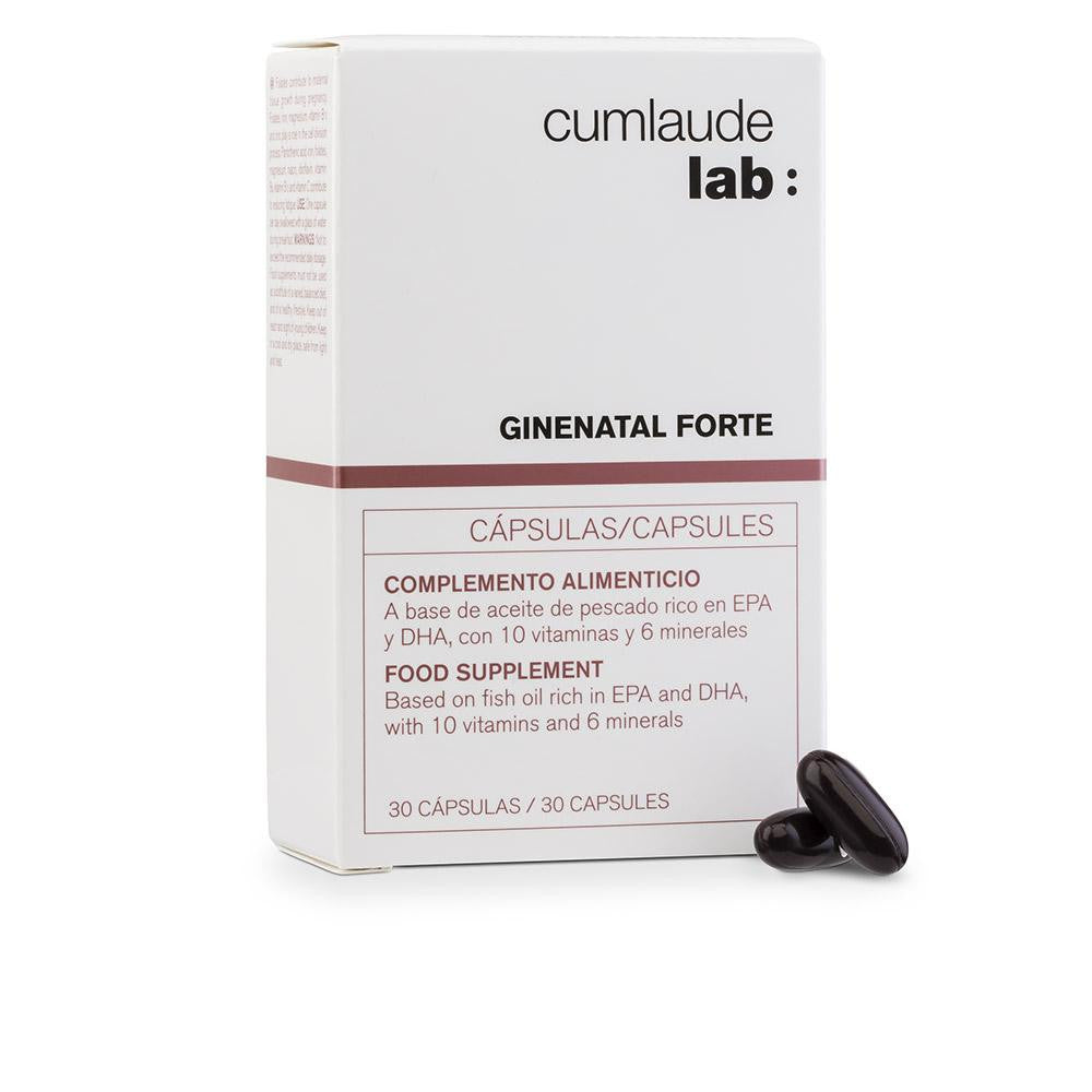 CUMLAUDE LAB-GINENATAL FORTE suplemento alimentar cápsulas 30 unidades-DrShampoo - Perfumaria e Cosmética