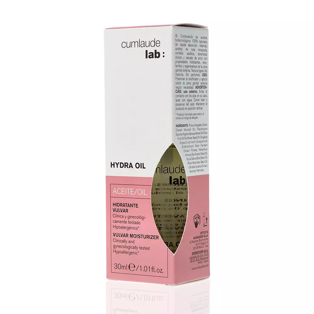 CUMLAUDE LAB-HYDRA OIL óleo vulvar hidratante 30 ml-DrShampoo - Perfumaria e Cosmética