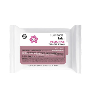 CUMLAUDE LAB-Toalhetes íntimos PEDIÁTRICOS 15 unidades.-DrShampoo - Perfumaria e Cosmética Imagem principal do produto