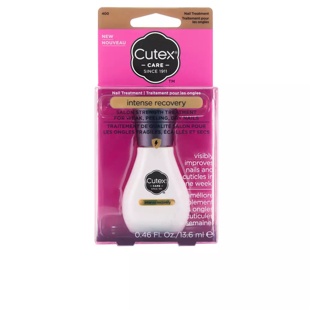 CUTEX-RECUPERAÇÃO INTENSA para unhas fracas, descamadas e secas 13,6 ml-DrShampoo - Perfumaria e Cosmética