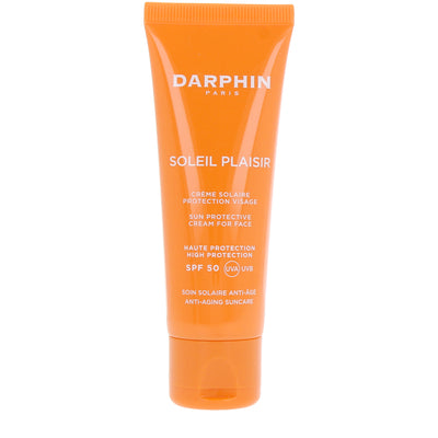 DARPHIN-CUIDADOS COM O SOL soleil Plaisir protetor solar antienvelhecimento rosto FPS50 50 ml-DrShampoo - Perfumaria e Cosmética