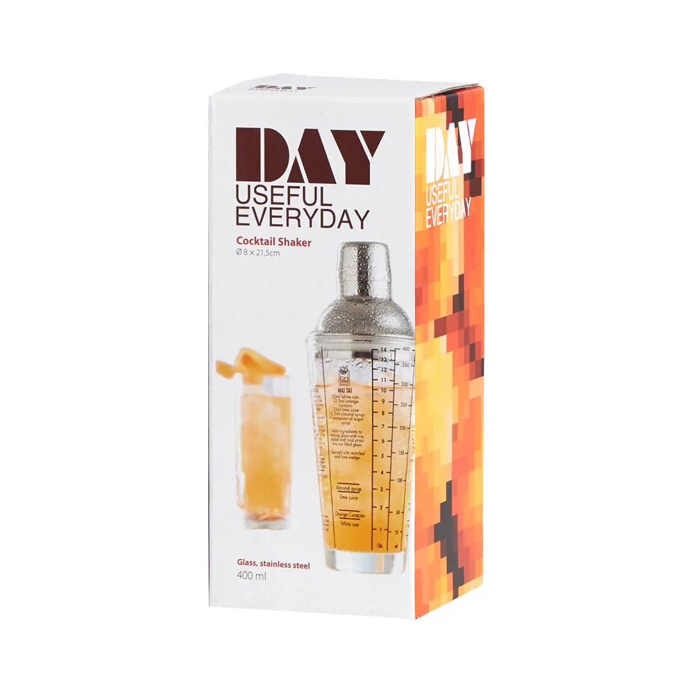 DAY USEFUL EVERYDAY-COCKTAIL SHAKER 400 ml 1 u-DrShampoo - Perfumaria e Cosmética