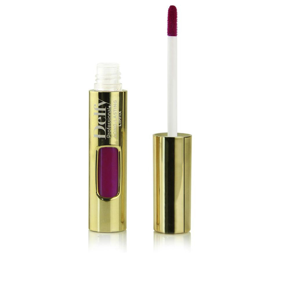 DELFY-LIPFIX GOLD liquid lipstick fuchsia pink 8 gr-DrShampoo - Perfumaria e Cosmética