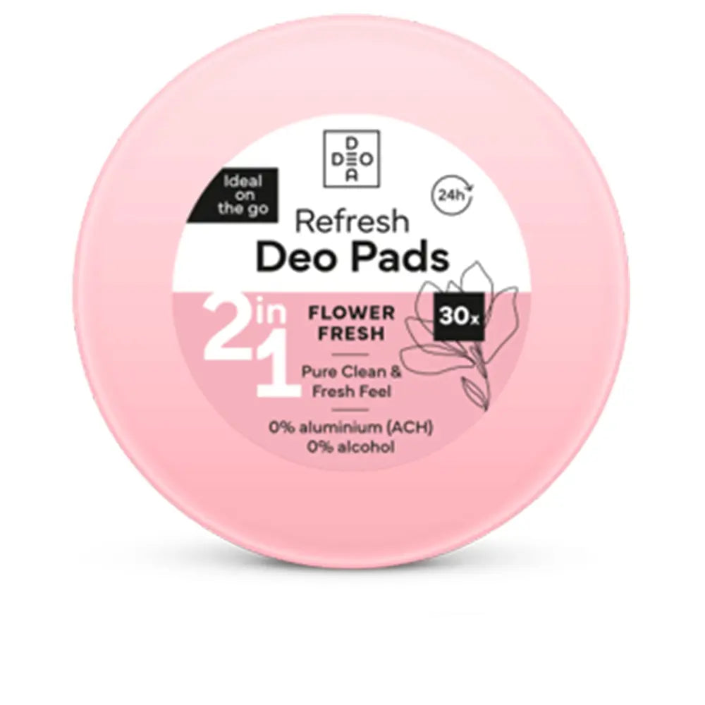 DEODEA-Discos DEO PADS flower fresh 30 unidades-DrShampoo - Perfumaria e Cosmética