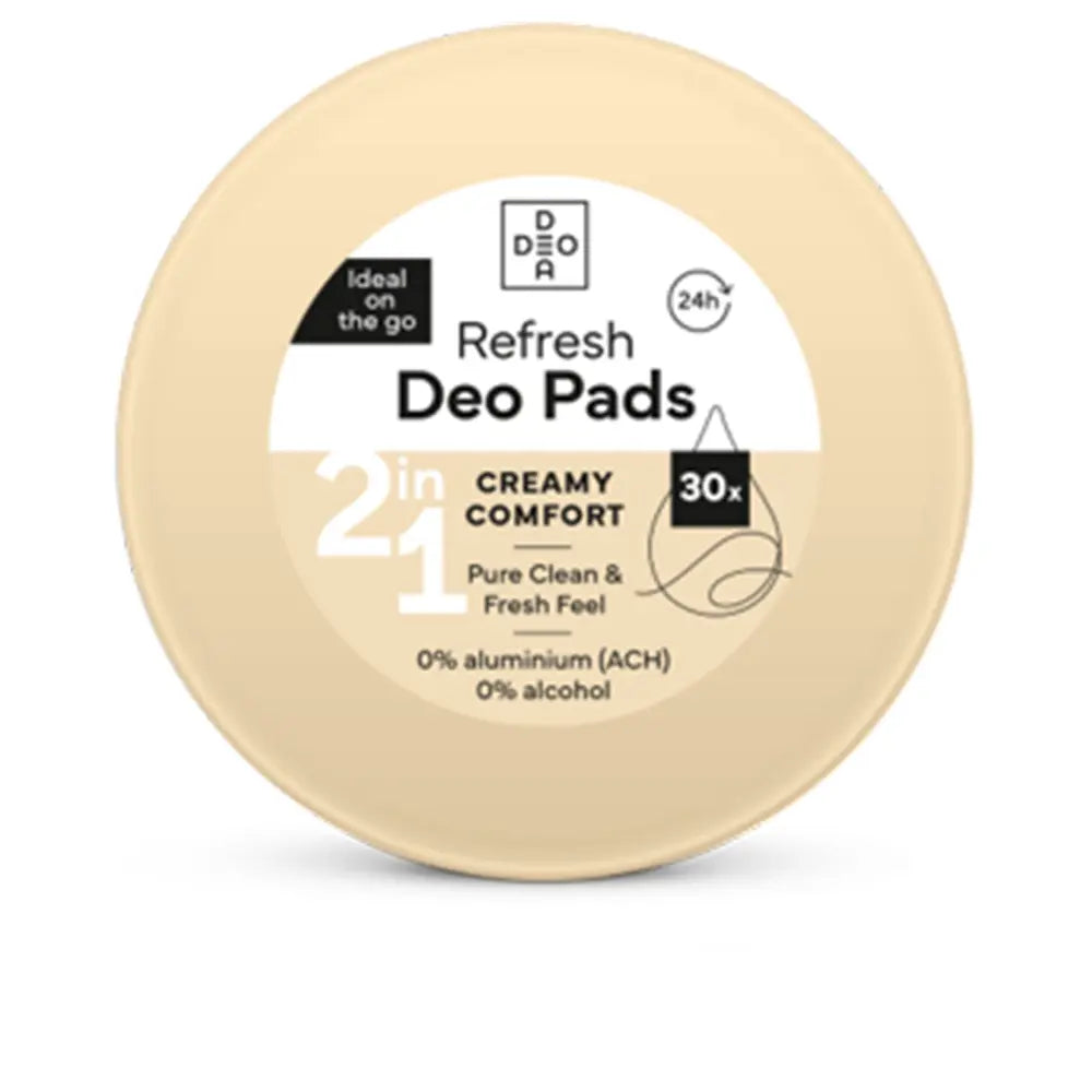 DEODEA-Discos cremosos confortáveis DEO PADS 30 u.-DrShampoo - Perfumaria e Cosmética