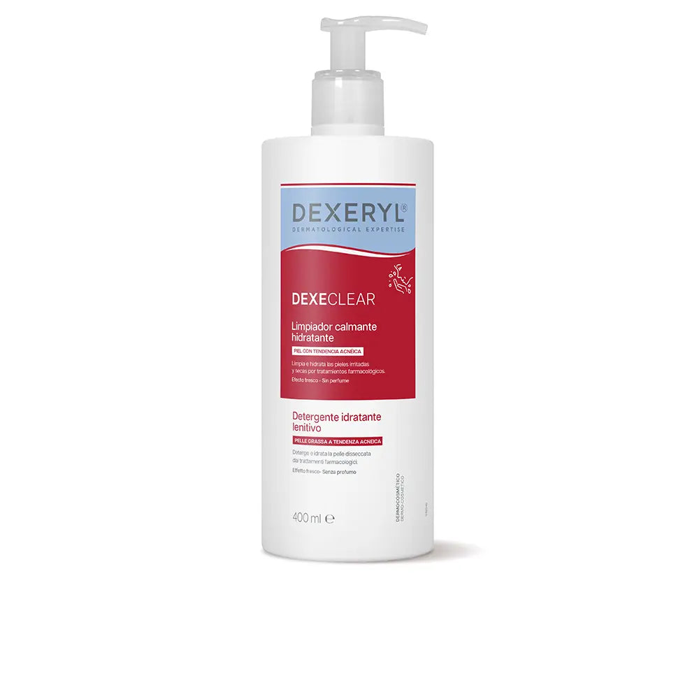 DEXERYL-DEXECLEAR Limpeza Hidratante Suavizante 400 ml.-DrShampoo - Perfumaria e Cosmética