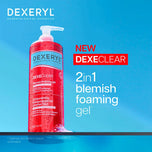 DEXERYL-DEXECLEAR gel de limpeza antiacne, embalagem com 2 x 400 ml-DrShampoo - Perfumaria e Cosmética