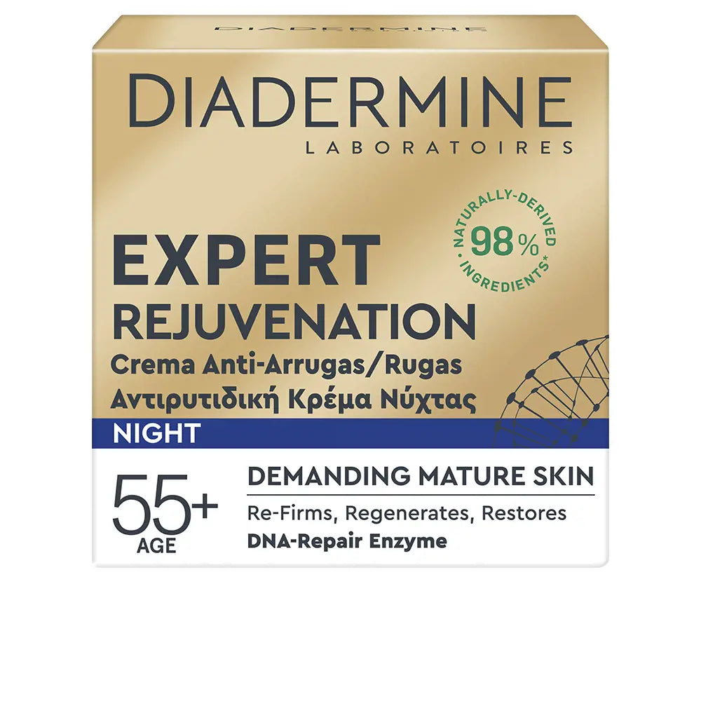 DIADERMINE-REJUVENATING EXPERT creme de noite pele madura-DrShampoo - Perfumaria e Cosmética