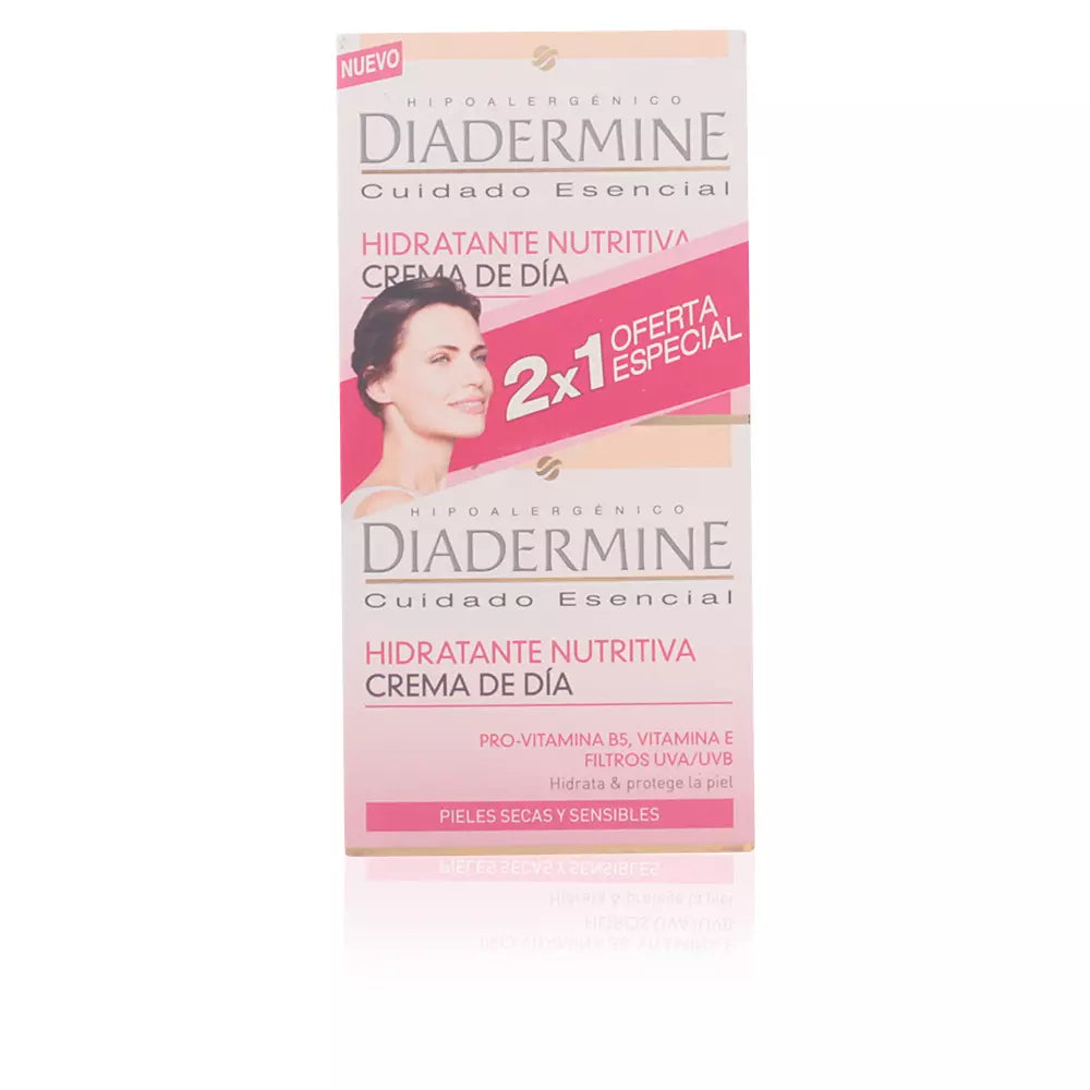 DIADERMINE-creme HIDRATANTE NUTRITIVA DIA PS SET 2 x 50 ml-DrShampoo - Perfumaria e Cosmética