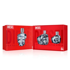 DIESEL-SOMENTE OS BRAVOS CASE 2 pcs.-DrShampoo - Perfumaria e Cosmética