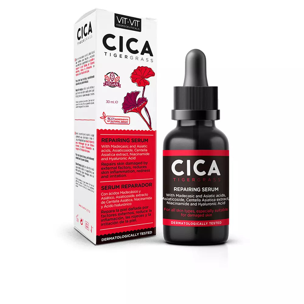 DIET ESTHETIC-VIT VIT COSMECEUTICALS CICA TIGERGRASS soro 30 ml-DrShampoo - Perfumaria e Cosmética