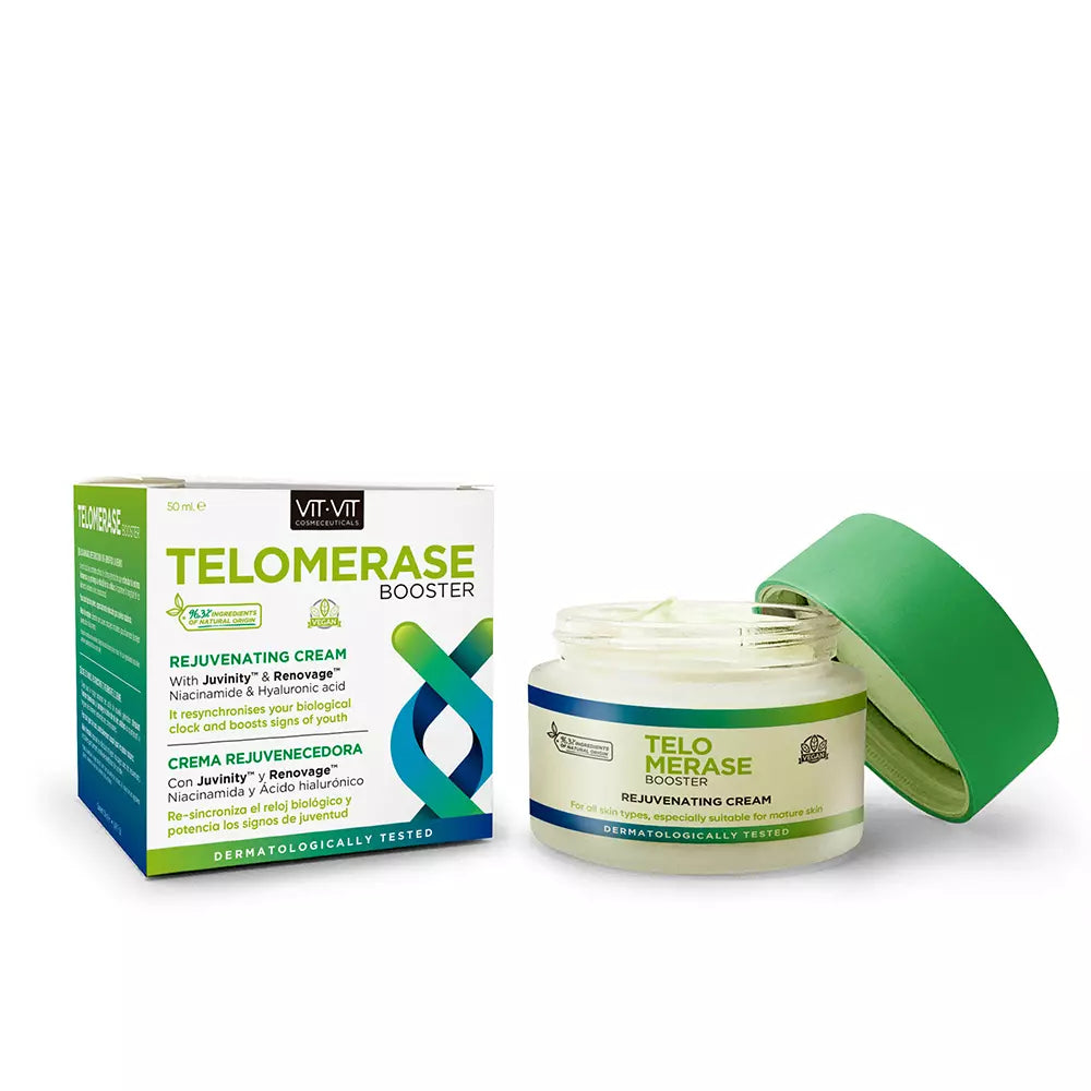 DIET ESTHETIC-VIT VIT COSMECEUTICALS TELOMERASE creme rejuvenescedor 50 ml-DrShampoo - Perfumaria e Cosmética