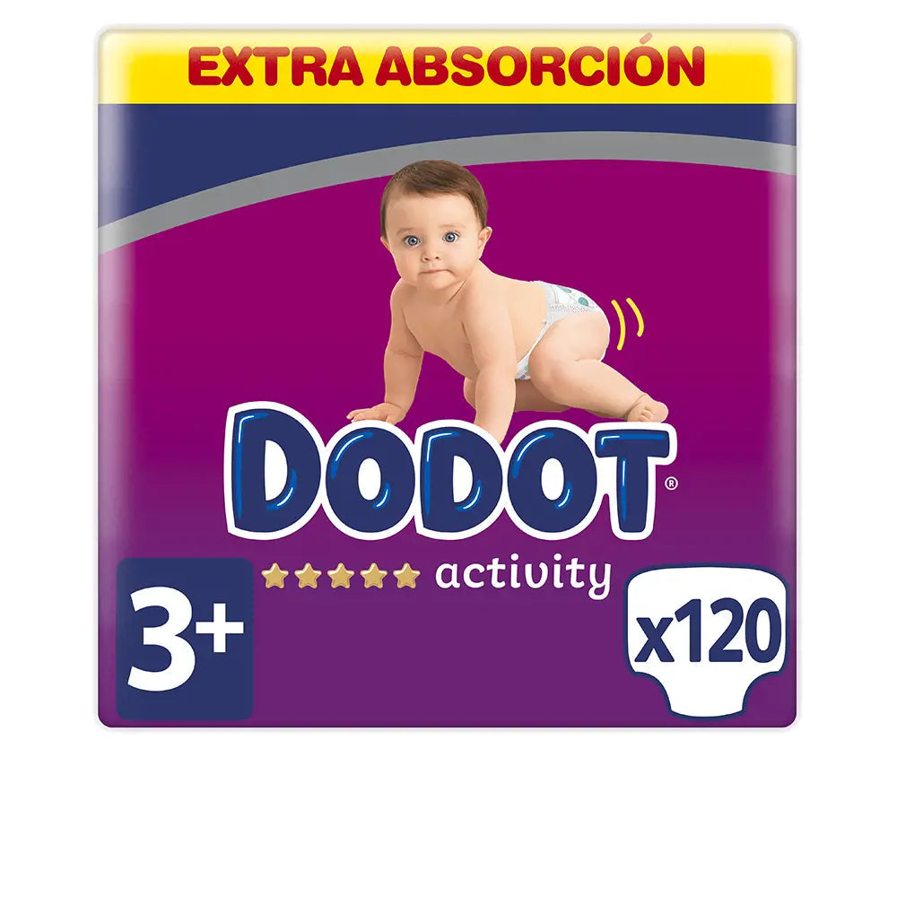 DODOT-DODOT ACTIVITY T3 nappies 6-10 kg 120 u-DrShampoo - Perfumaria e Cosmética