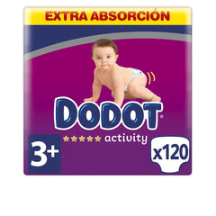 DODOT-DODOT ACTIVITY T3 nappies 6-10 kg 120 u-DrShampoo - Perfumaria e Cosmética