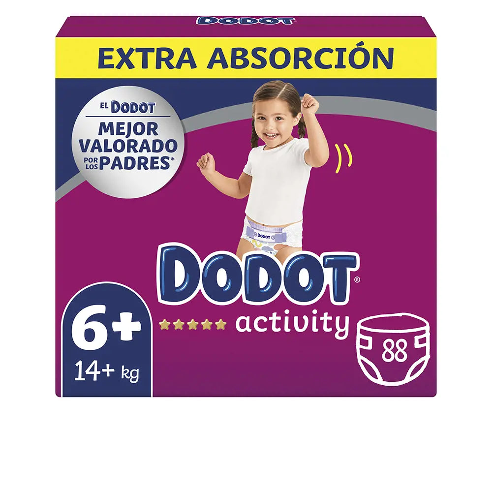 DODOT-DODOT ACTIVITY T6 nappies 17-28 kg 88 u-DrShampoo - Perfumaria e Cosmética