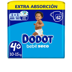 DODOT-DODOT EXTRA STAGES tamanho 4 fraldas 10-15 kg 62 unidades.-DrShampoo - Perfumaria e Cosmética