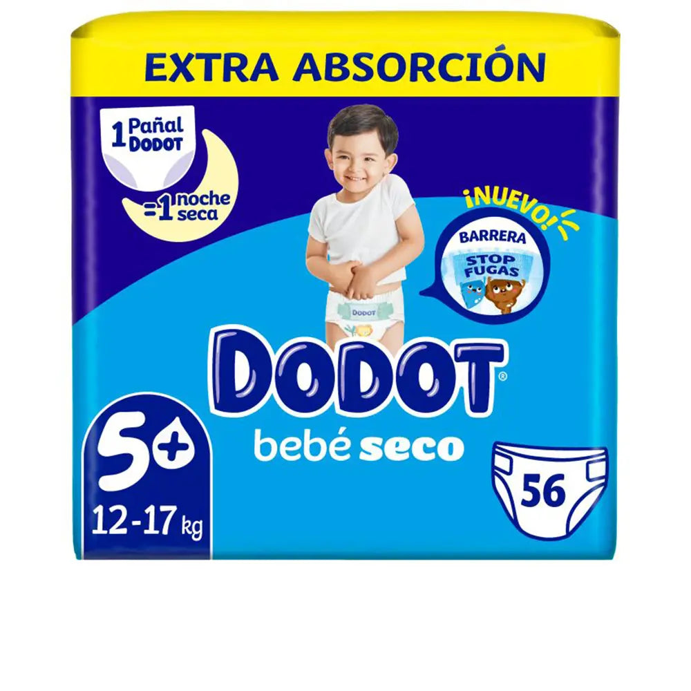 DODOT-DODOT EXTRA STAGES tamanho 5 fraldas 12-17 kg 56 unidades.-DrShampoo - Perfumaria e Cosmética