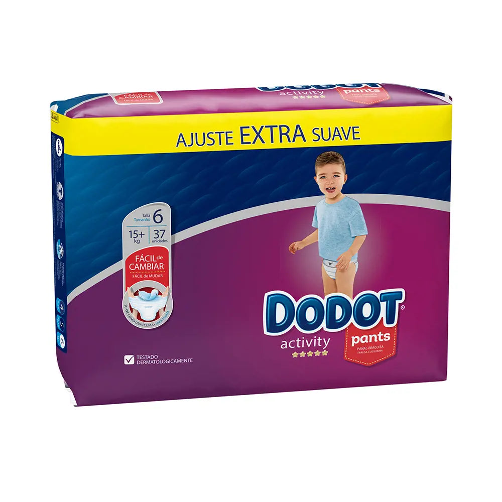 DODOT-DODOT PANTS ACTIVITY T-6 diaper-pant 15 - + kg 37 u-DrShampoo - Perfumaria e Cosmética