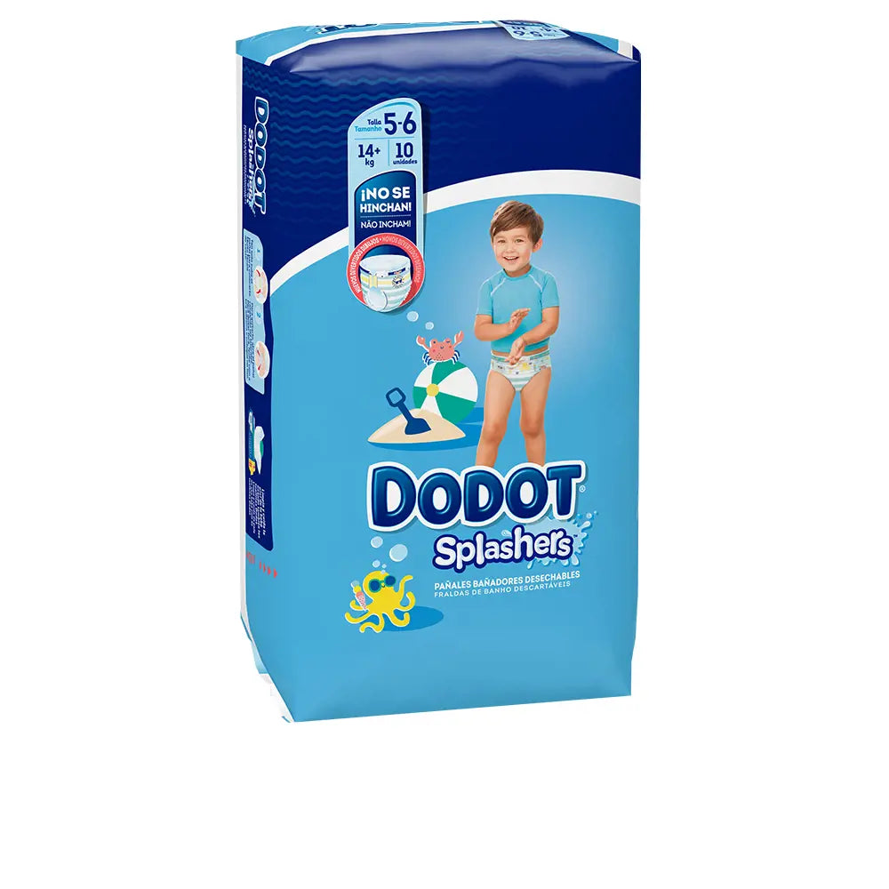 DODOT-Fato de banho descartável DODOT SPLASHERS tamanho 5-6 + 14 kg-DrShampoo - Perfumaria e Cosmética