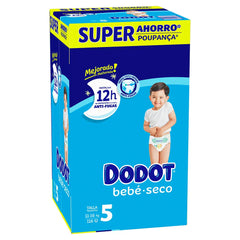 DODOT-Fraldas DODOT ETAPAS tamanho 5 para crianças de 11 a 16 kg, 116 unidades.-DrShampoo - Perfumaria e Cosmética