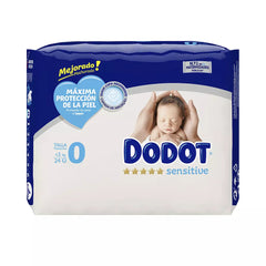 DODOT-Fraldas DODOT SENSITIVE RN T0 com menos de 3 kg 24 unidades-DrShampoo - Perfumaria e Cosmética