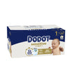Fraldas DODOT SENSITIVE RN tamanho 1 2-5 kg 84 unidades.