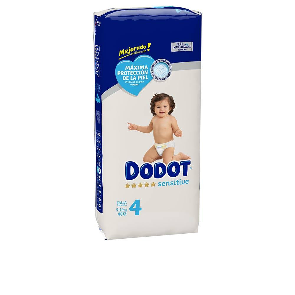 DODOT-Fraldas DODOT SENSITIVE T4 9-14 kg 48 unidades-DrShampoo - Perfumaria e Cosmética