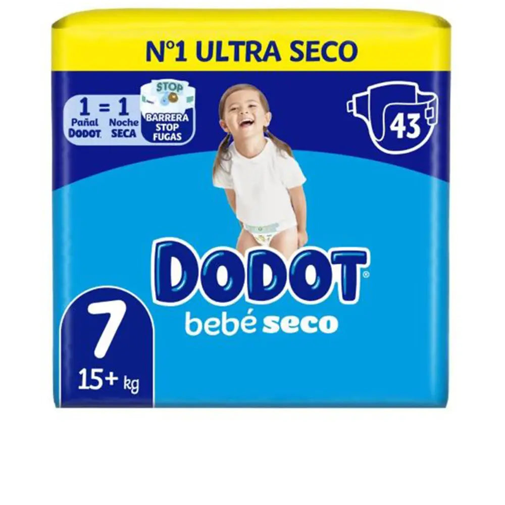DODOT-Fraldas DODOT STAGES tamanho 7 15-24 kg 43 unidades.-DrShampoo - Perfumaria e Cosmética